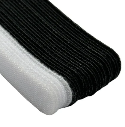 Высококачественная многоразовая липкая застежка, двухсторонняя самоклеящаяся лента с липучкой и липучкой лентой, заводская цена