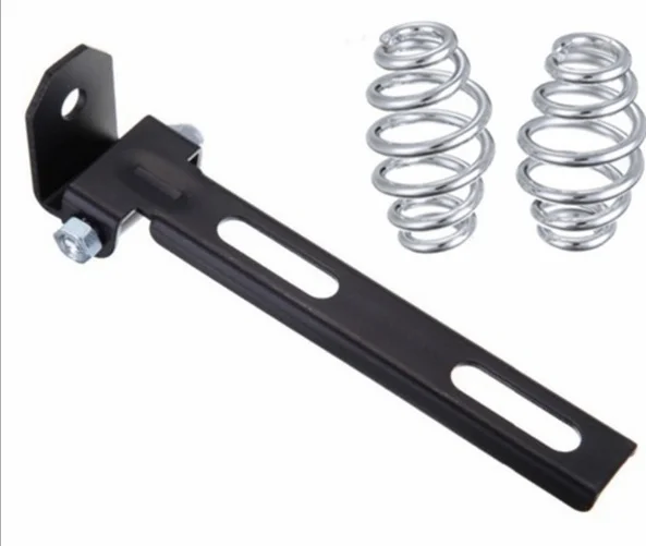 Motorcycle 3inch Chrome Spring Solo Bracket Seat