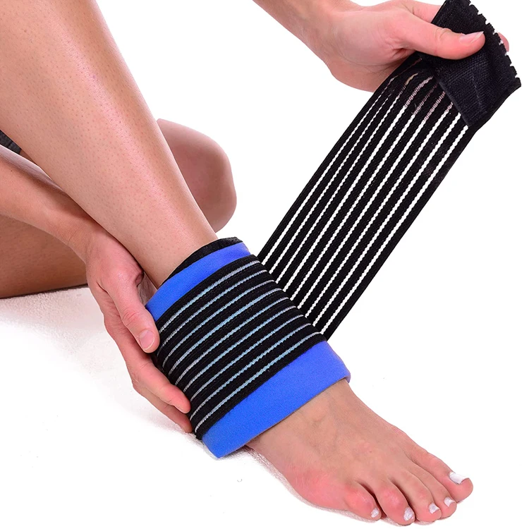 Health Care Products Reusable Hot and Cold Pack Knee Gel Ice Pack with Strap