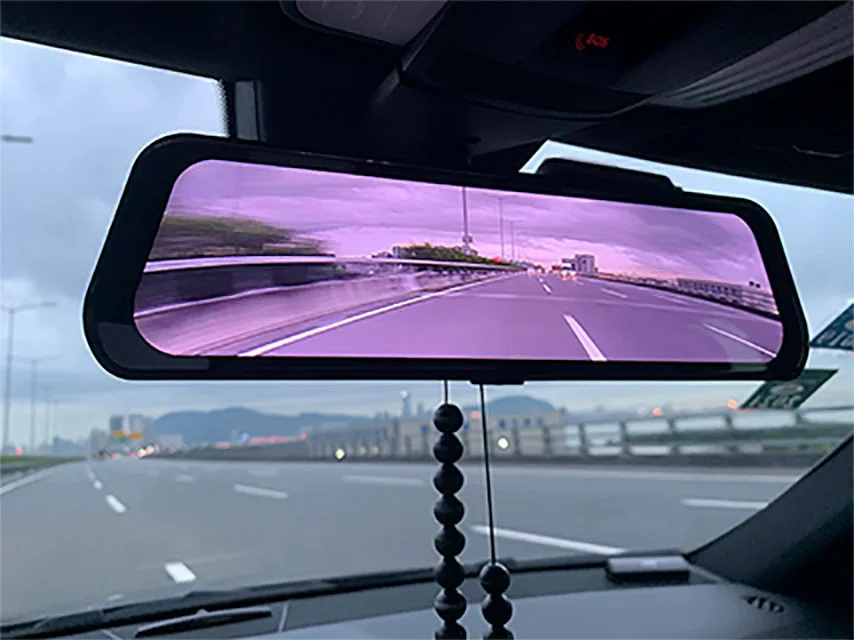 Yuxunion Newest Rear View Mirror Dual Front And Rear Dash Camera Best Buy with The Original Bracket