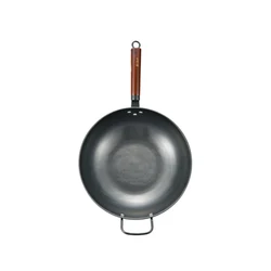 Excellent Quality Chinese Iron Wok Gaz Restaur Korean Nonstick Wok Pan