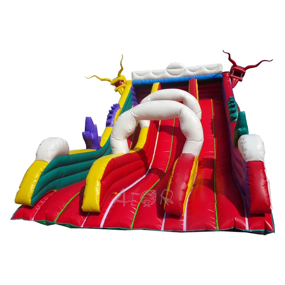  Kids Inflatable Slide Inflable for Fun 2020 Dragon Outdoor Pantone Bag Accessories Customized