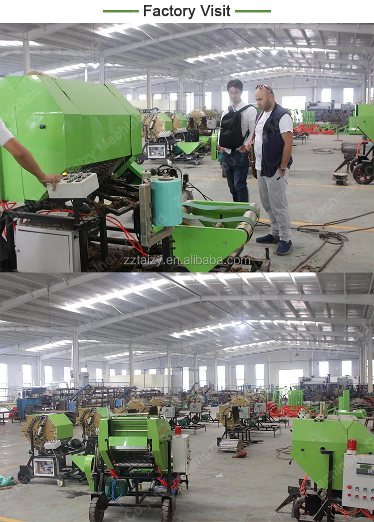 manual hay baler machine small hay bale press wrapper