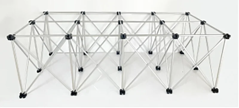 Aluminum Support Bar for Big Size Folding Work Table Stand with 15 Support Legs