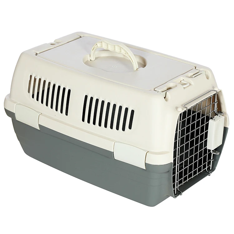 In Stock Wholesale Airline Plastic Pet Carrier Cheap Air Travel Dog Carrier