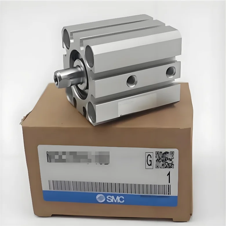 SMC Original MQQTB25-25D Series Compact Low Friction Cylinder with Metal Seal Restaurants Printing Shops Plastic Brass Material