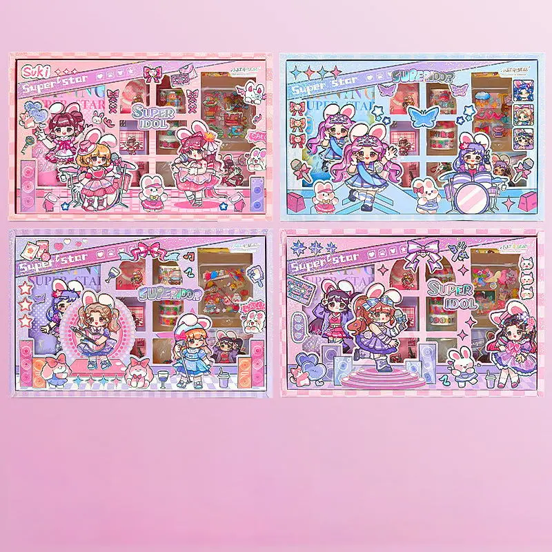 New Factory Sale School Gifts High-Quality Chinese Style Good Wishes Multiple Styles Color Page Stationery Set