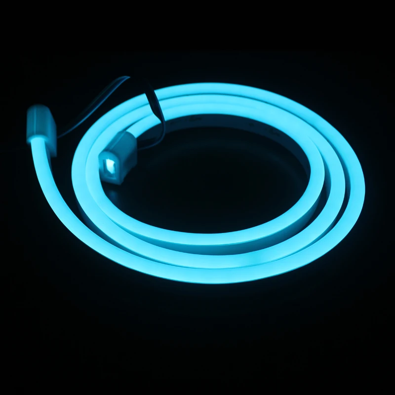 Outdoor IP68 Waterproof 3000K 4000K Warm White LED Neon Flex Hose Light 24V