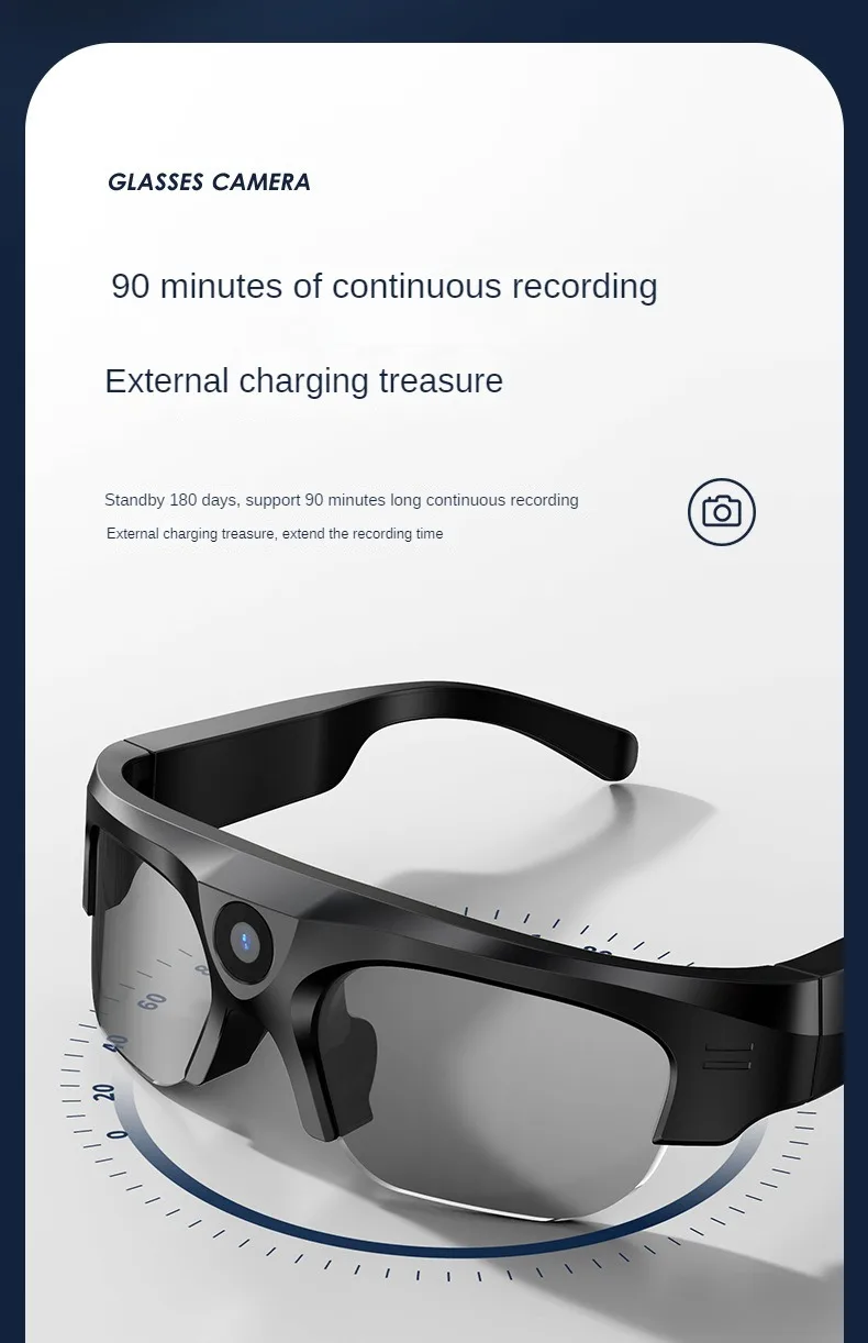 DV smart bluetooth glasses can talk and listen to music cycling shooting bluetooth audio Video & Photo Bluetooth sunglasses