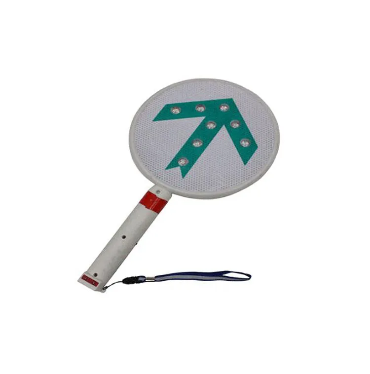 portable led stop sign light rechargeable battery led flashing arrow sign for traffic safety
