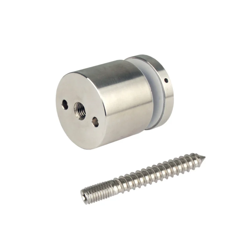 High Quality Modern Style Stainless Steel Standoff Pin 316 Glass Mirror Surface Handrails Balcony Staircase Deck Outdoor Wall