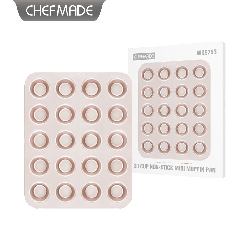 Family Big Capacity 20 Cup Non-stick Mini Cupcake or Muffin Baking Tray