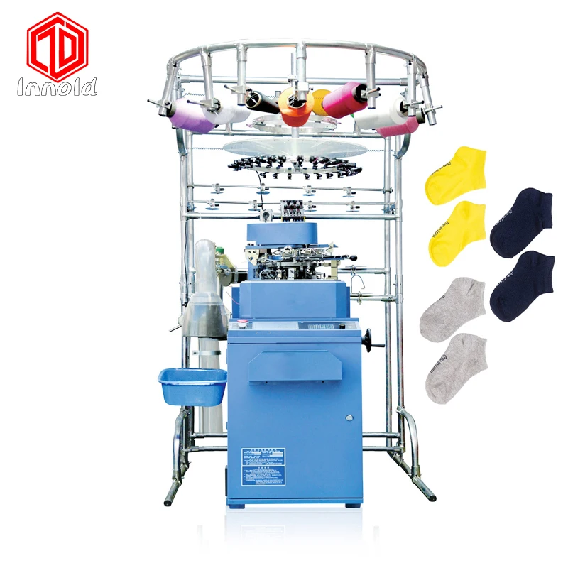 New 200 Needle 6Ftp Football Socks Knitting Shoe Socks Machine