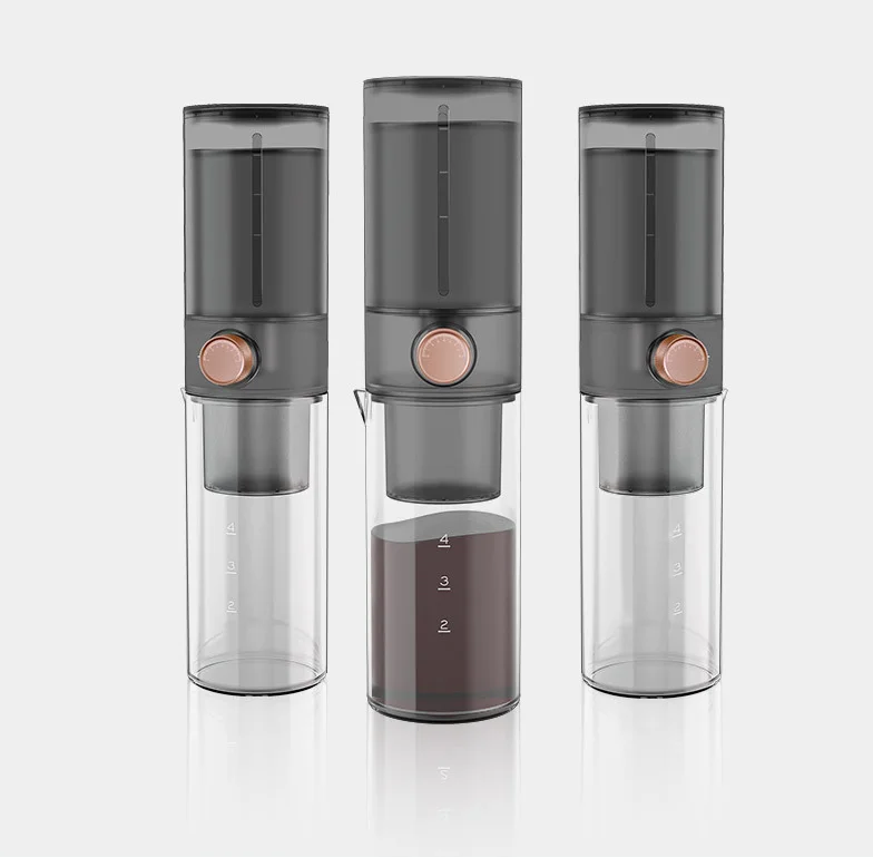 Timemore 400ml black color small i iced drip hand cold brew coffee pot