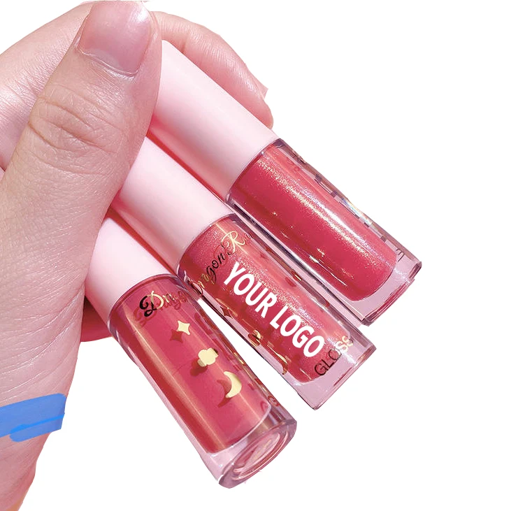 Glossy Mirror Hydrating Lip Glaze Lipstick for Students Honey Moisturising Glaze Graffiti Jelly Lip Colour