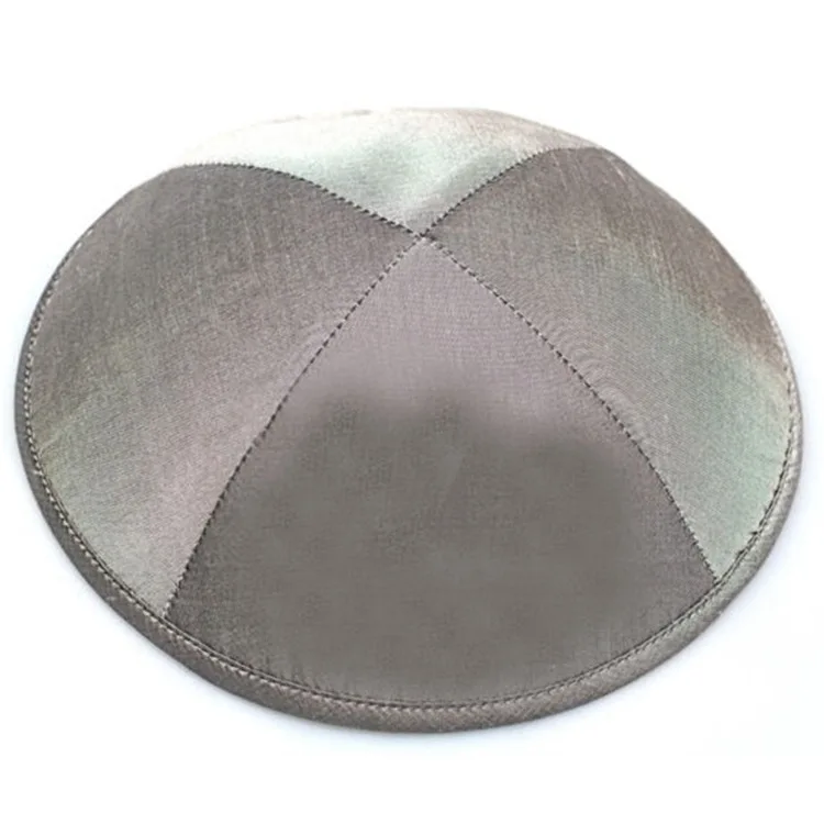 Атласные шелковые еврейских молитв парик Топ yarmulka кипа осень Kippot шляпа с изготовленным на заказ логосом вышивка шлемника шапки-бини