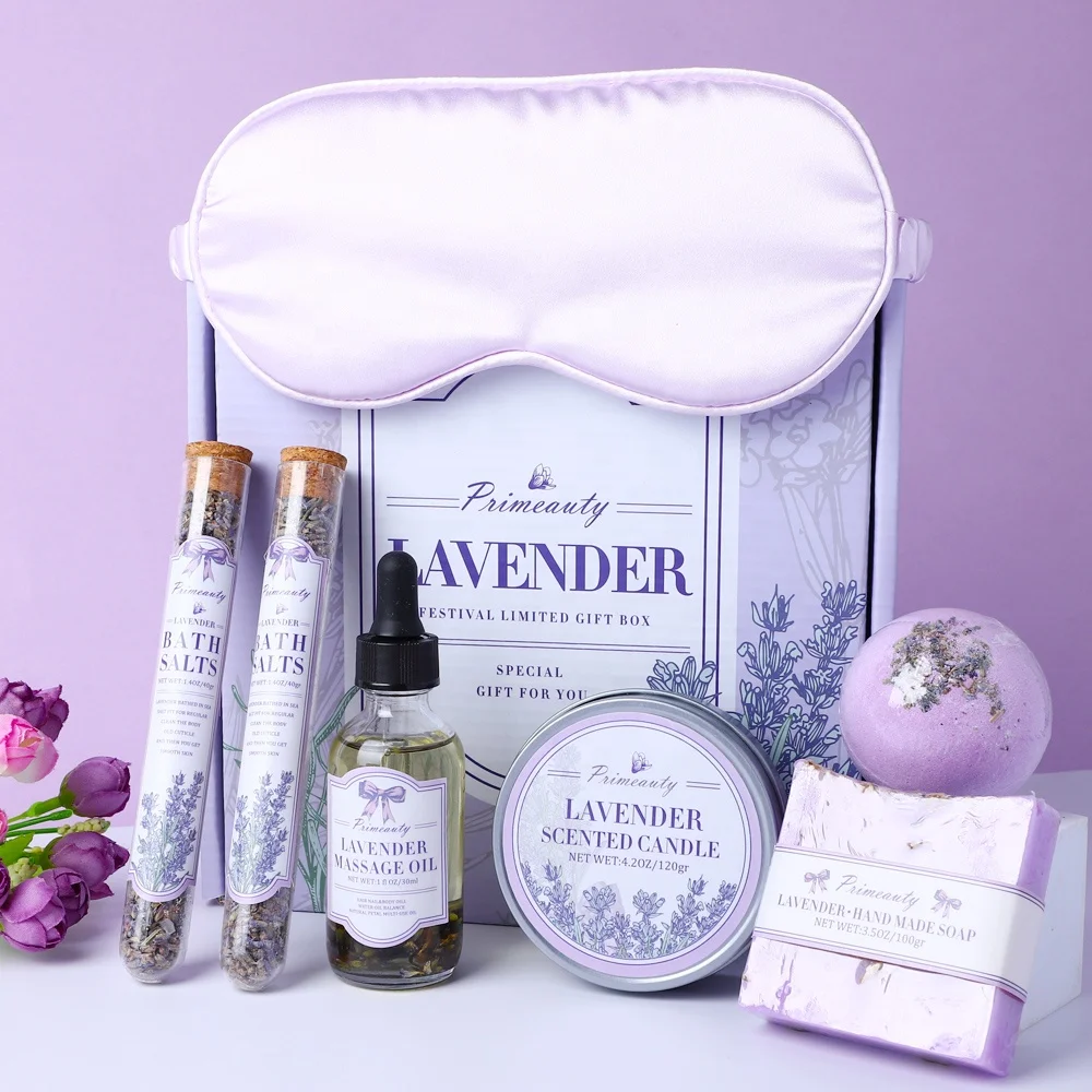 christmas unique wedding guest gifts body care mothers day women luxury spa lavender girlfriend christmas valentine gift set