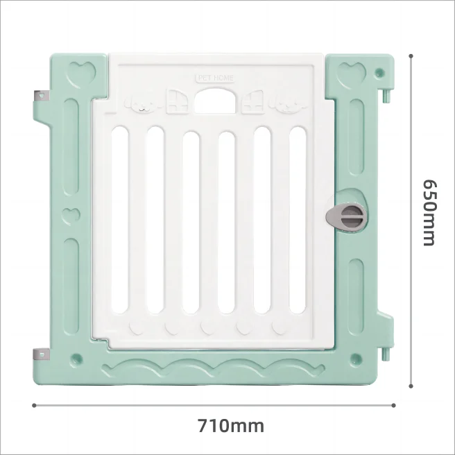 New designed pets playpen pet toilet bedroom 65cm animal enclosure fence dog and cat partition plastic playpen