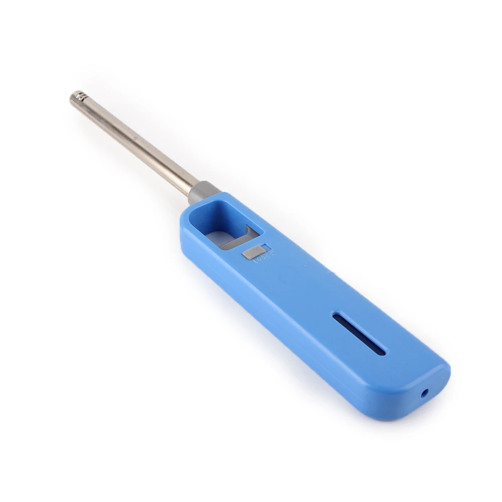 Cheap flame adjustable long pipe gas visual ignition kitchen lighter BBQ candle lighter