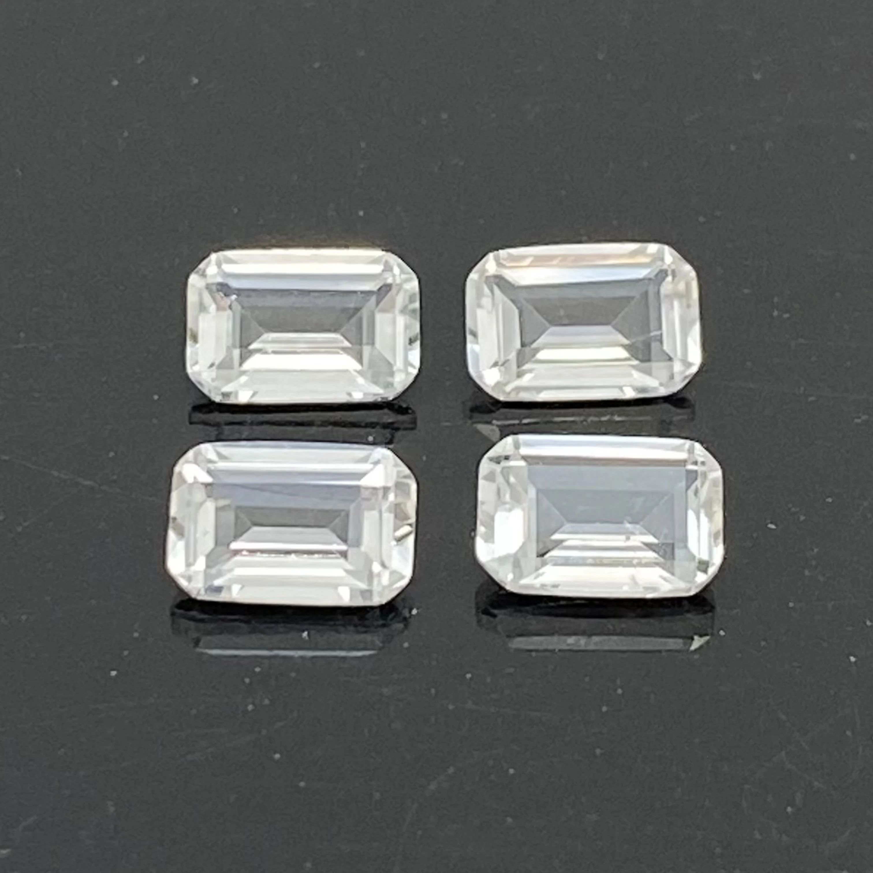 Octagon Shape 5x3mm~20x15mm Faceted cut Natural Loose Gemstones Good Quality wholesale price Making Jewelry Natural White Topaz