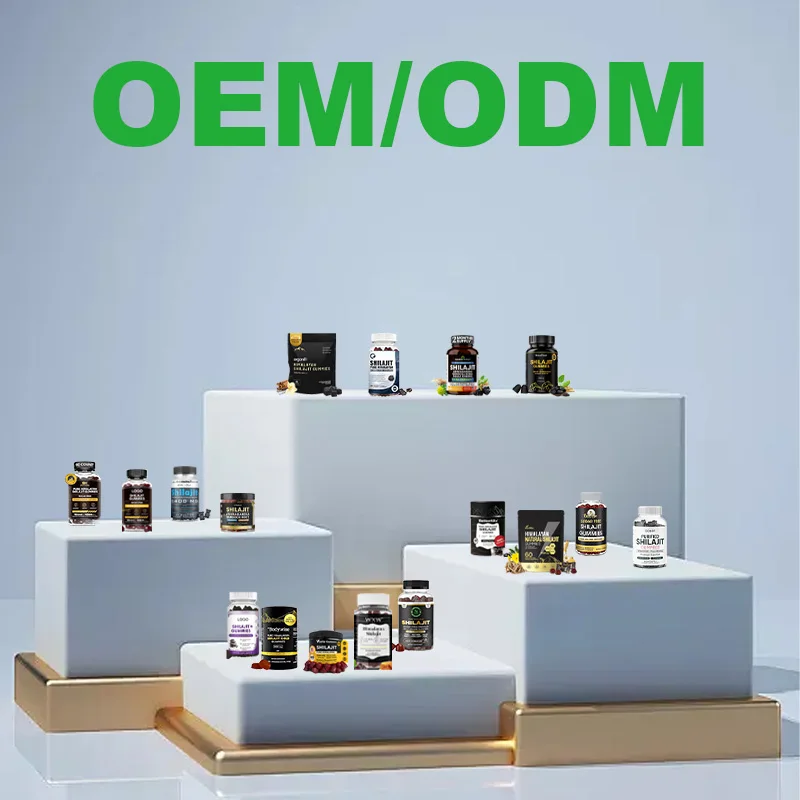 Original Factory Pure Himalayan Shilajit Honey Sticks Drinks OEM ODM Supplement Custom Honey Shilajit Jelly Sticks with GMP