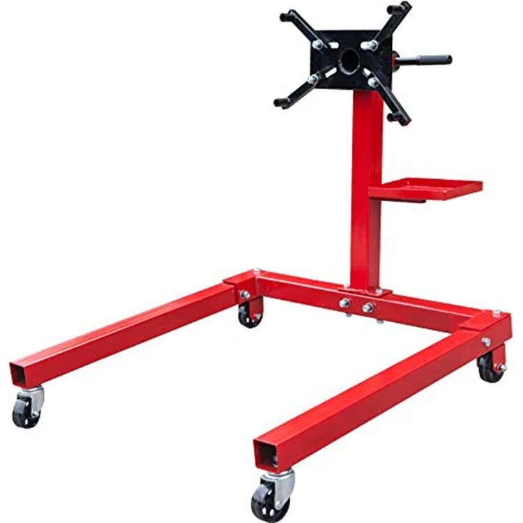 Engine Stand Supporting Bracket Wheeled 750 lbs Capacity