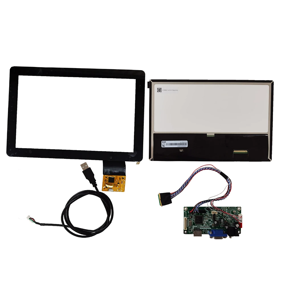 BOE A+ 10.1 Inch Display Touch Screen  EV101WXM-N10 1280*800 LCD with USB Touch Panel For Ordering Machine