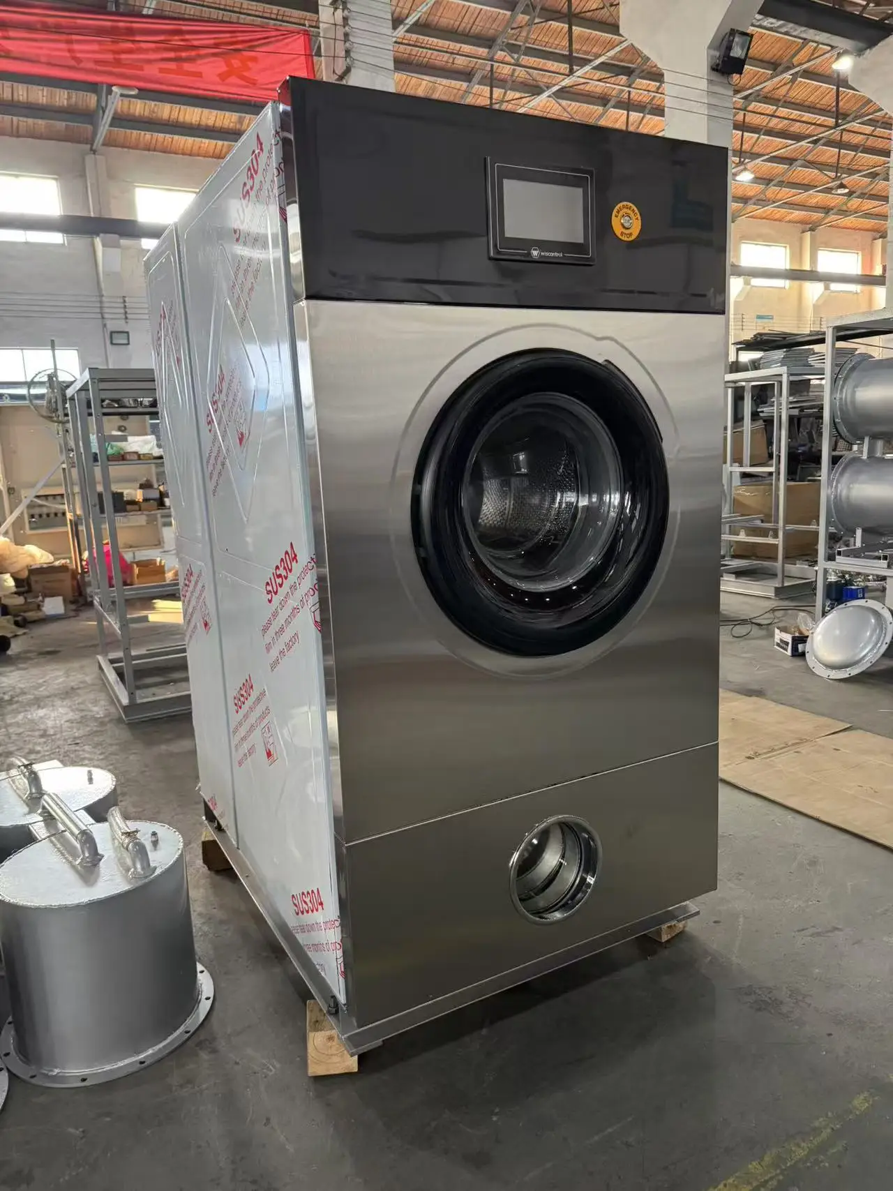 Heavy Duty Industrial 50kg Automatic Commercial Laundry Washer Washing Machine Prices