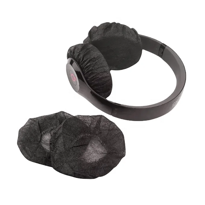 Dustproof Earphones Cover Disposable Hygienic Ear Pad Cover Non-woven Sanitary Headphone Covers