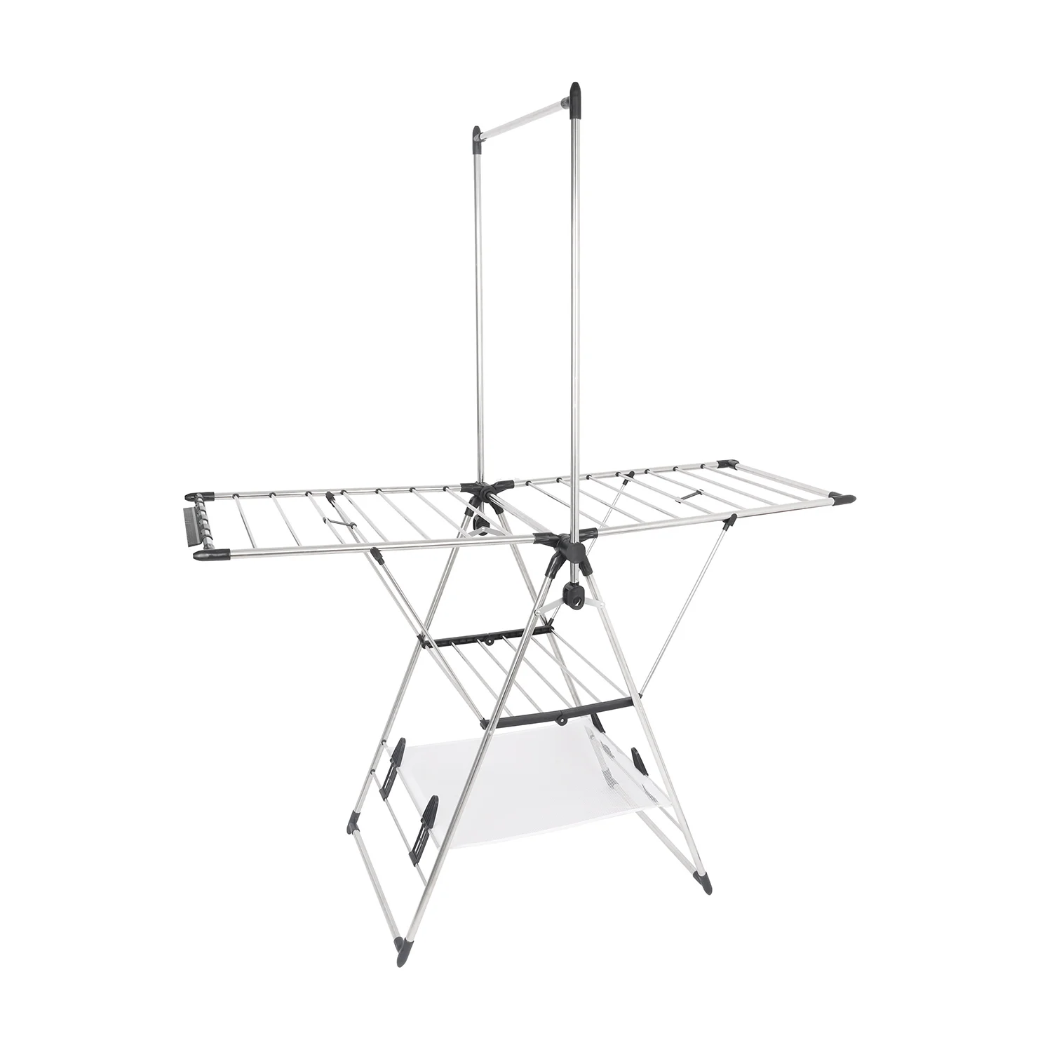 Hot Sale Stainless Steel Foldable Garment Cloth Dryer Rack Coat Drying Racks Standing Clothes Dryer Rack