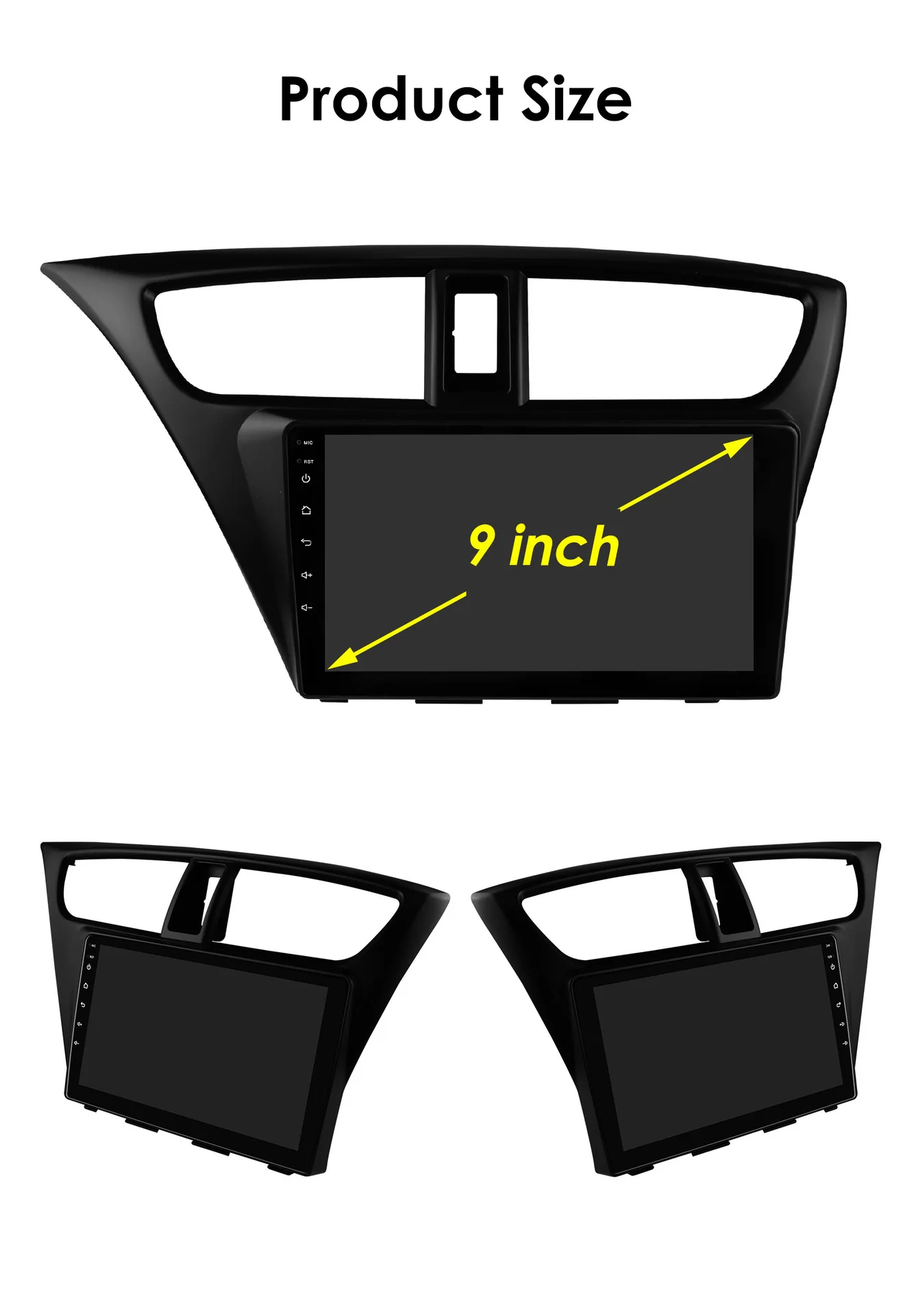 8-Core Android Audio Radio Car DVD Player GPS Navigation Autoradio for Honda Civic 2006-2011