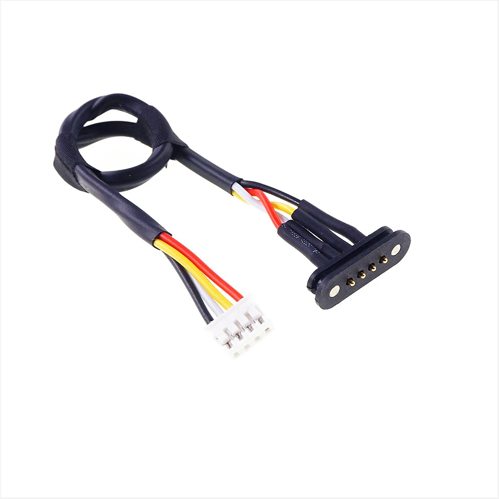 High Performance Gold Plating Pin Strong Magnetic Connector 2.54mm Pitch 4 Pins Spring Pogo Pin Magnetic Connectors