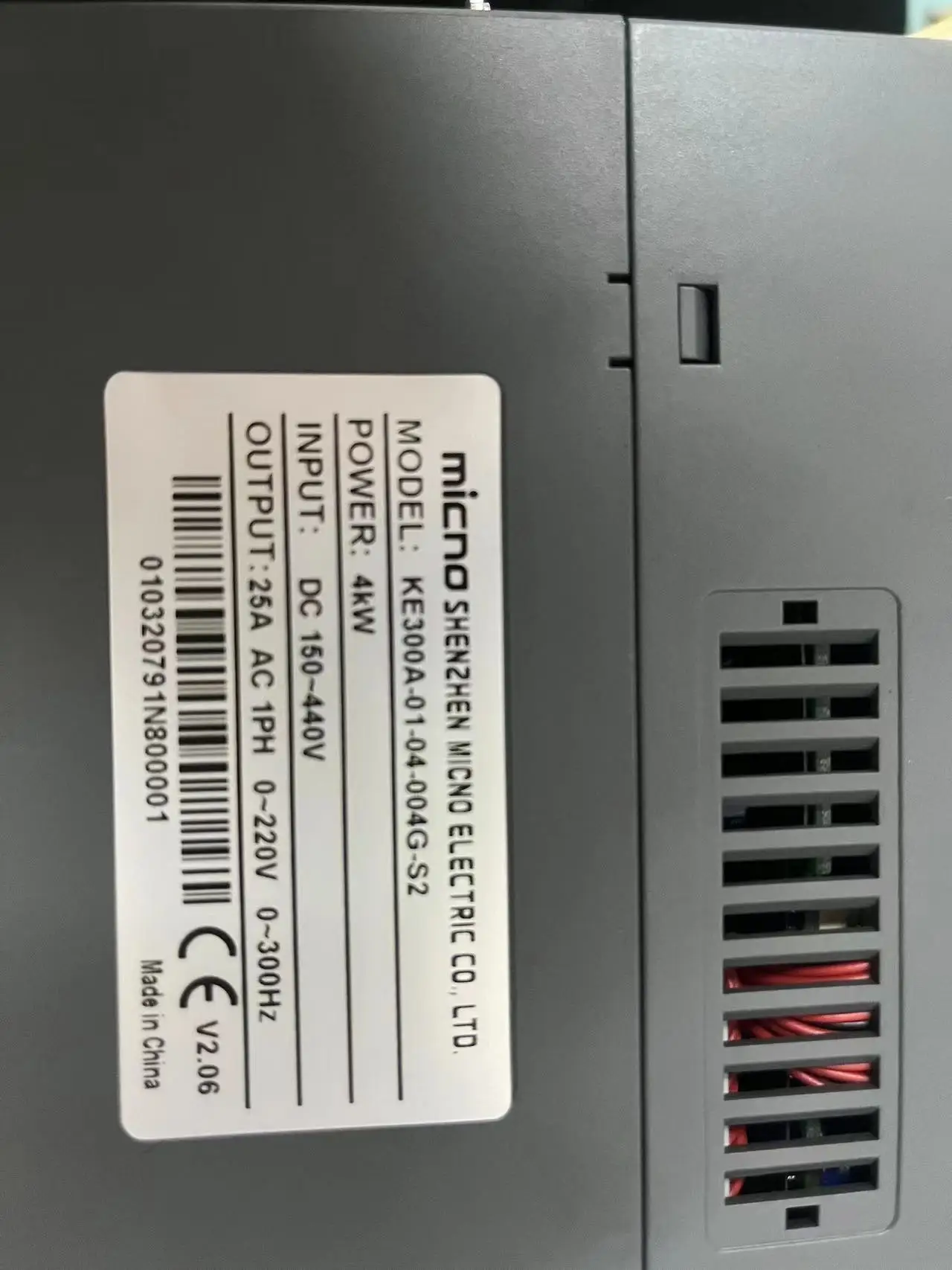 Solar Water Pump Inverter Motor Speed Control 4.0KW 5HP DC to AC Frequency Converter 1PH Single-phase Input and Output