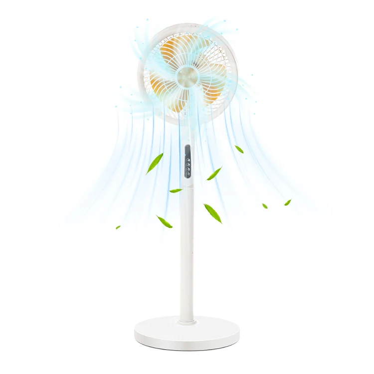 New design powerful plastic electric stand fans floor air cooling standing fan with remote control