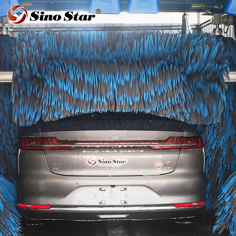 Sino Star C7 3 мин быстрая стирка включена полностью автоматическая машина для полной мойки автомобилей/автоматическая мойка машины CE