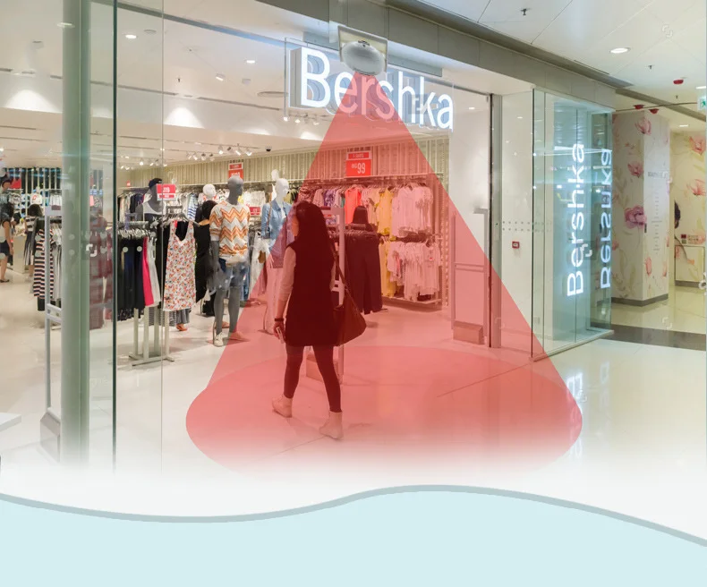 Hot Selling Customized Musics Wireless Motion Sensor Detector Entrance Alarm Welcome Doorbell for Shops