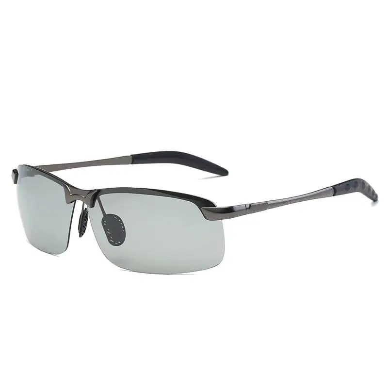 Luxury Men Photochromic Polarized Glasses Driving Chameleon Male Change Color Day and Night Vision UV400 Eyewear