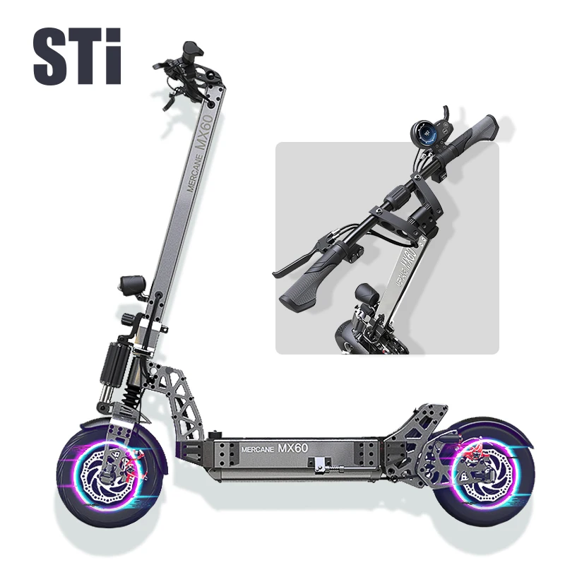 
Newest korea design MX60 2400W 60V 20Ah electric powerful mobility electric scooter 