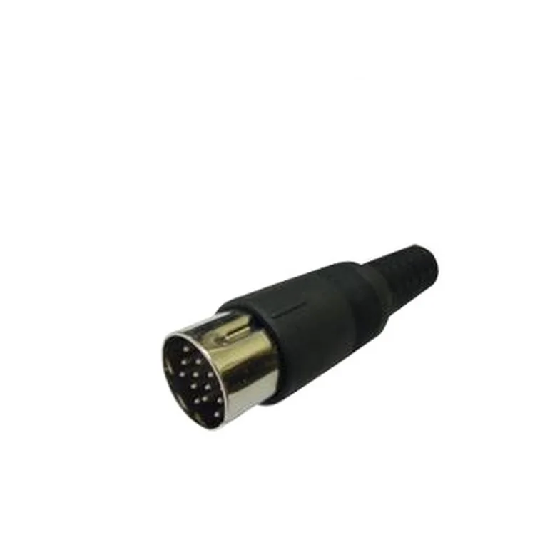 High Quality hot Selling audio plug circular male connector 8 pin din male connector