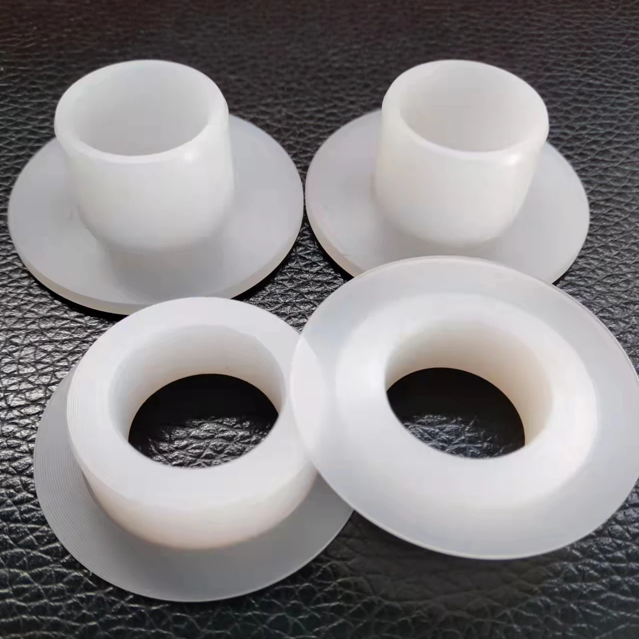 Precision custom POM black M16 stainless steel bolt bushing nylon bushing