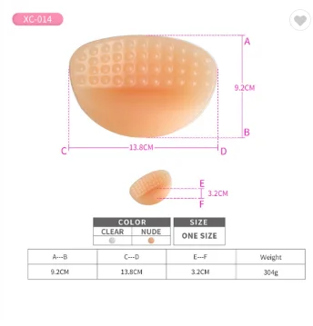 Вставки для бюстгальтера под заказ протез груди