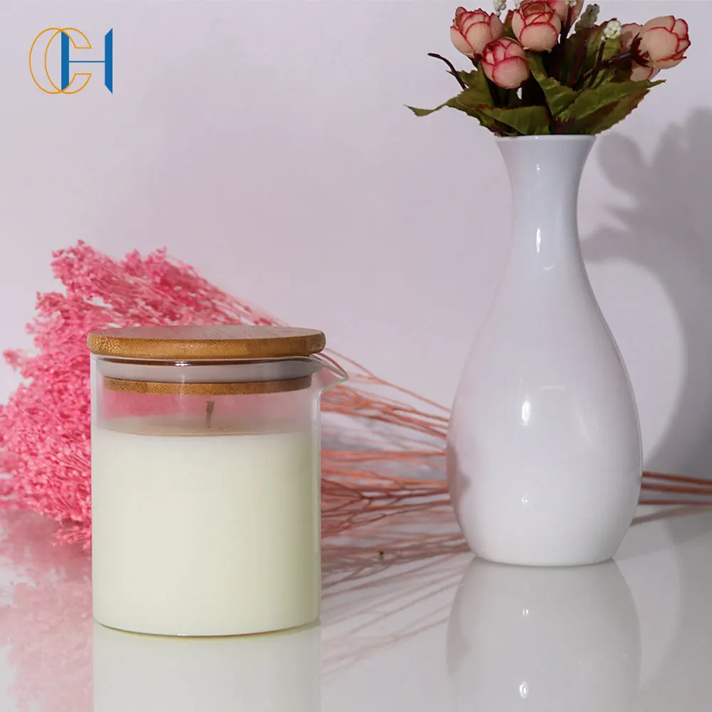 C&H Aromatherapy Massage Oil Candle 38-42 Degree Low Temperature Luxury Soy Wax Beeswax with Gift Box