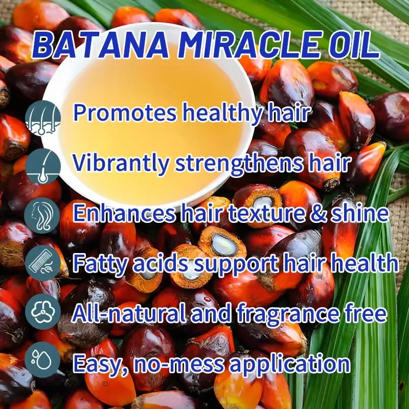 High Quality Natural Organic Formula Batana Oil Rosemary Hair Elixirs Scalp Treatment Anti Loss Hair Growth Oil