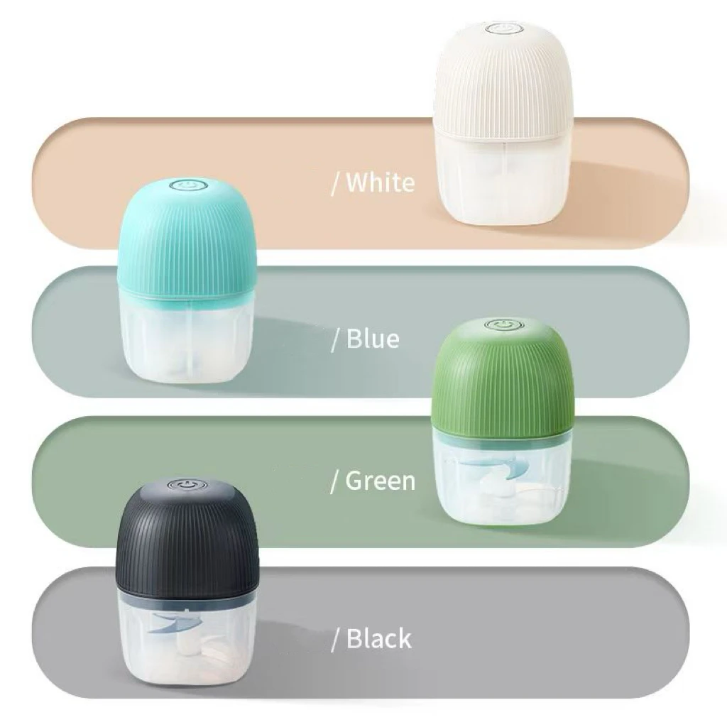 USB Electric Food Processor 30W Power Grinder with Stainless Steel Blade for Meat Vetables & Baby Food