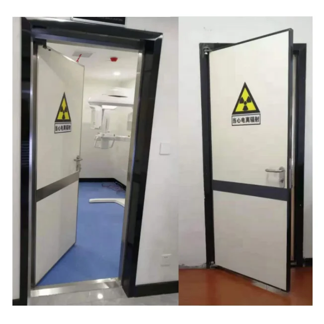 X-RAY-стойкие свинцовые двери для сканирования и Xray-экранирования комнаты с сертификатом CE
