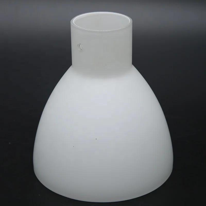 Wholesale European Style Opal White Bell glass lamp Shade Replacement Bedroom Glass Lampshade Classic
