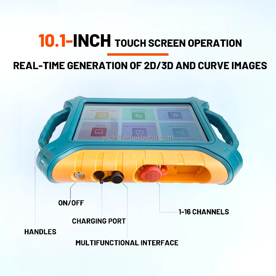 New 300M 16 channels water finder detector underground long range ADMT 300SX 16D