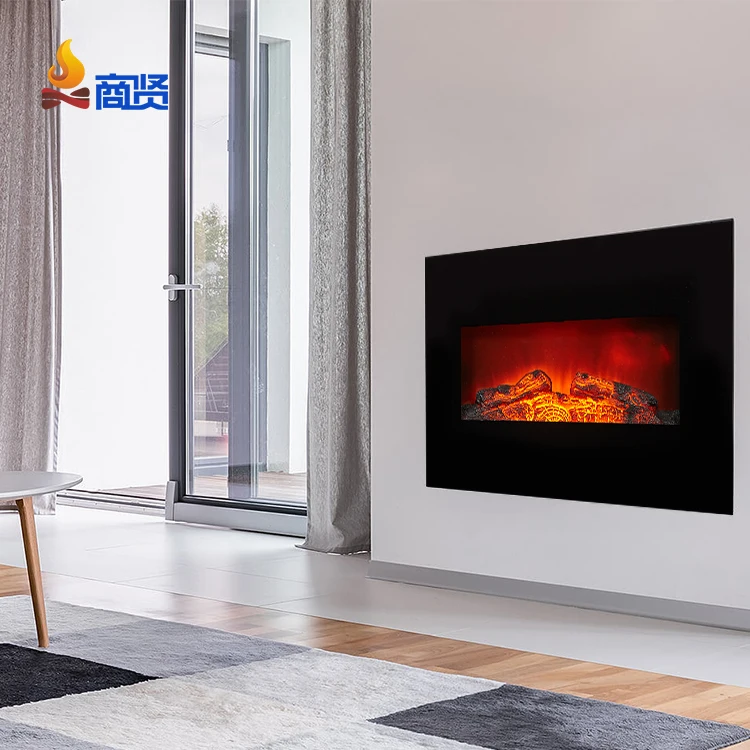Decoration Wall Mounted Led Flame Electric Fireplace