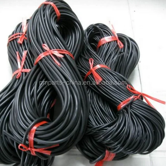 NBR Black Shore 70A Sealing Strip Nitrile Rubber Solid Cord 4mm