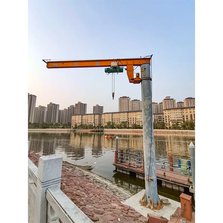 Manufacturer Price HUAGONG Wall Floor Mounted Column Mounted Slewing Jib Crane For Industrial Production